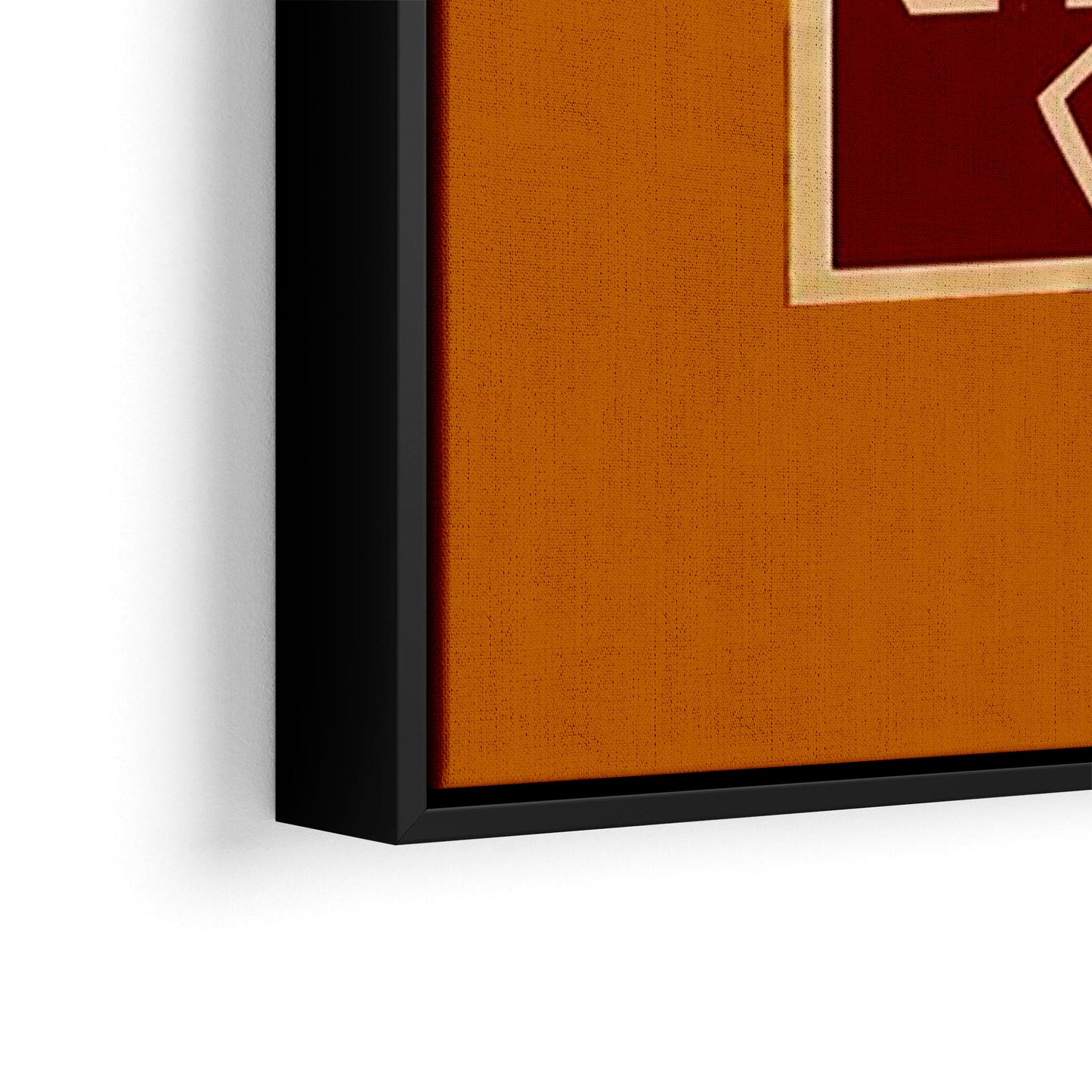 The Native American Chief Crazy Horse Poster/Canvas