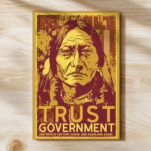 The Native Chief Portrait Poster/Canvas