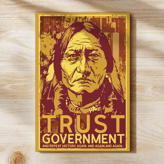 The Native Chief Portrait Poster/Canvas
