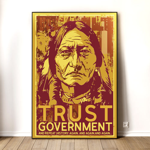 The Native Chief Portrait Poster/Canvas