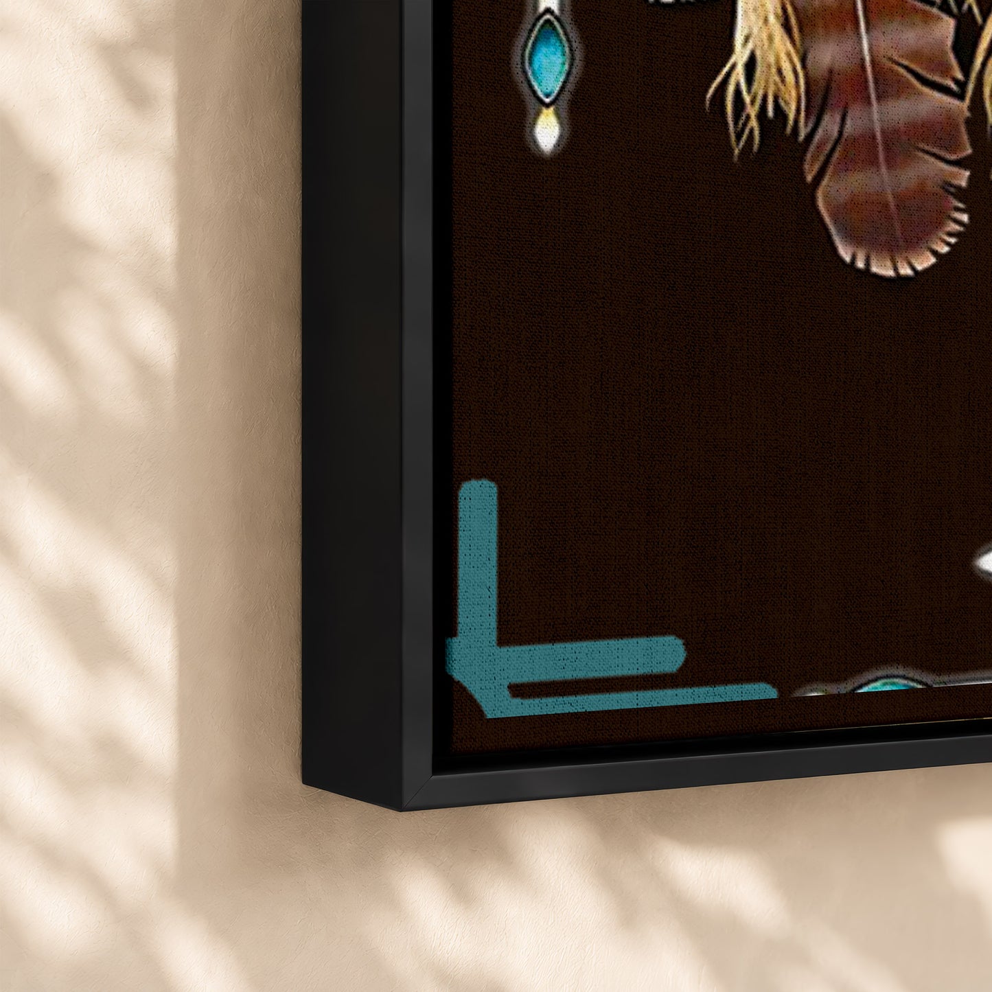 The Native American Dreamcatcher Owl Poster/Canvas