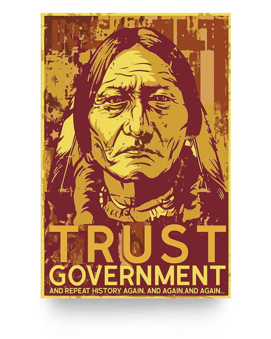 The Native Chief Portrait Poster/Canvas