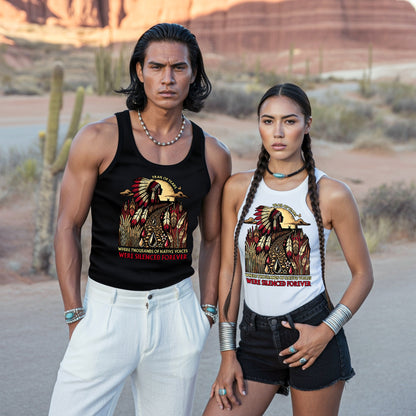 Trail Of Tears - Where Thousands Of Native Chief Unisex Tank Top