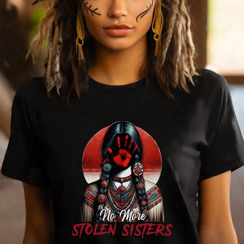 MMIW No More Stolen Sisters No Face Unisex T-Shirt/T-Shirt V-Neck/Hoodie/Sweatshirt