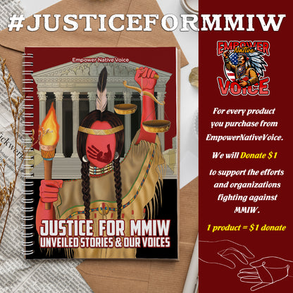 [WHOLESALE] Premium Takenote: Justice for MMIW - Unveiled Stories and Our Voices