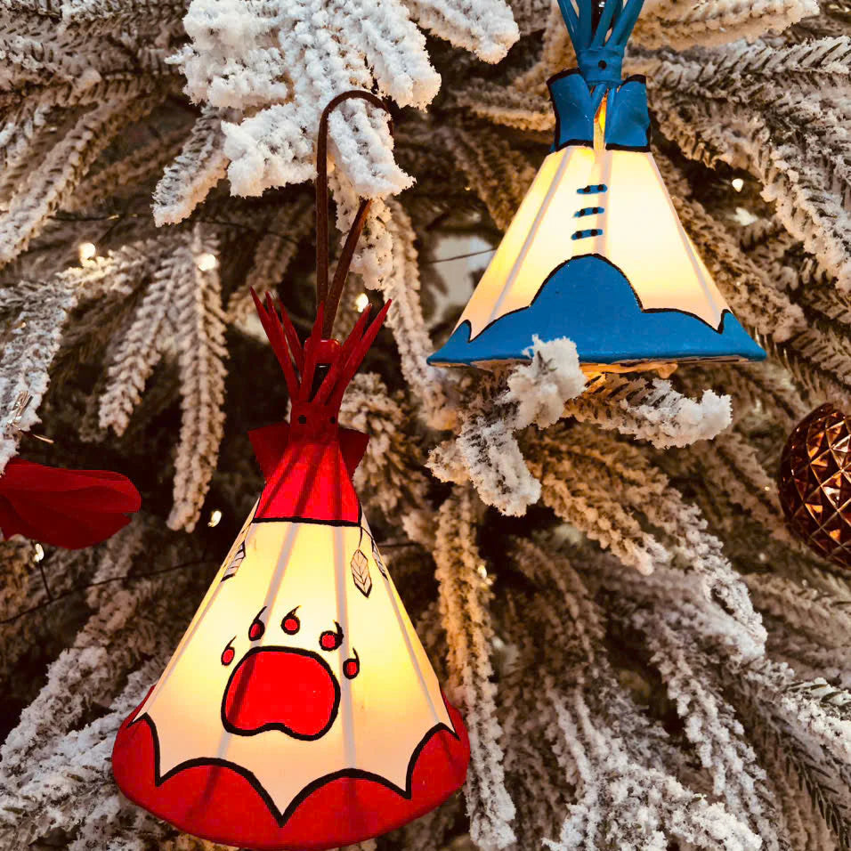 Hand Painted Tipi Home Decor